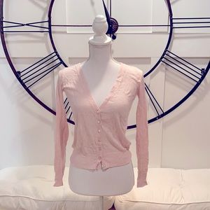 Pink Cardigan